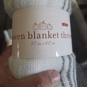 Woven Blanket Throw 50x60